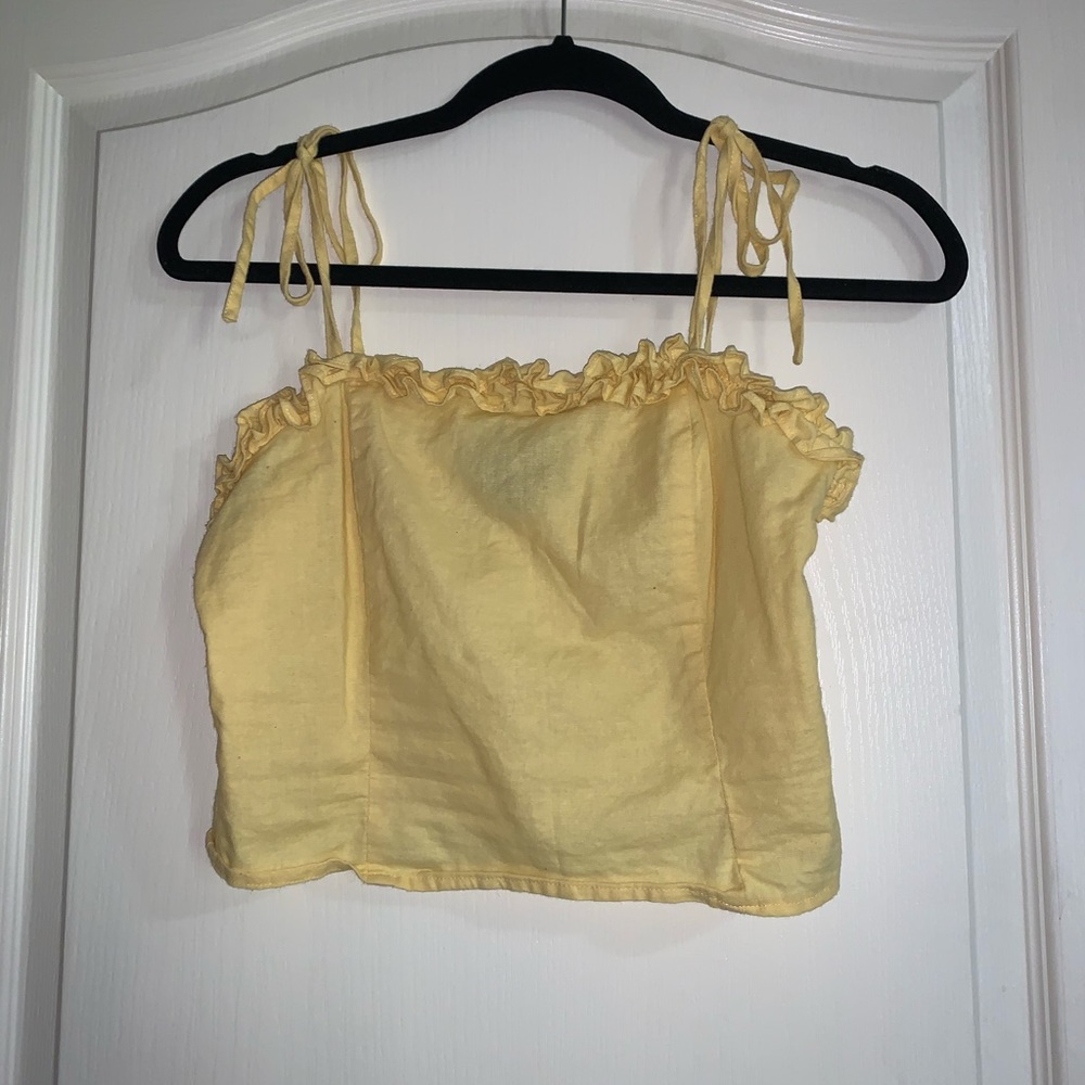 Lumiére Tie Sleeve top